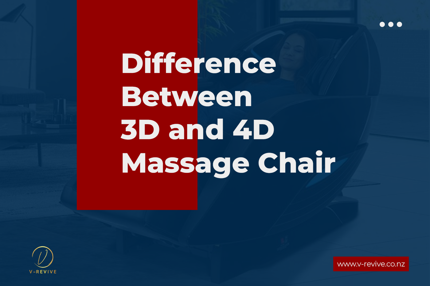 Difference Between 3D and 4D Massage Chairs